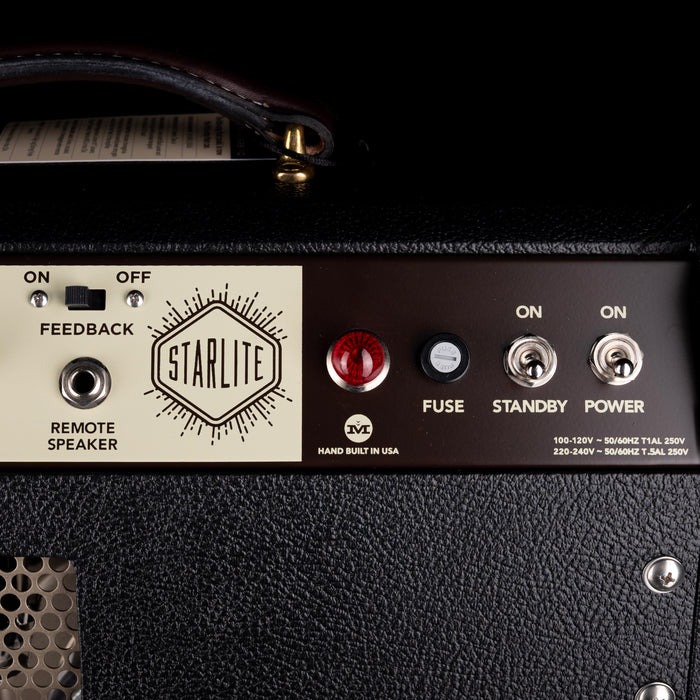 Magnatone Starlite Reverb 10 Black Traditional Guitar Amplifier Combo