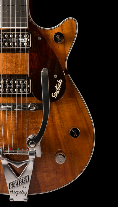 Gretsch Custom Shop Masterbuilt G6128CS-59 Koa Duo Jet With Case