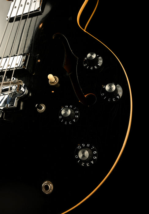 Vintage 1967 Gibson EB-2D Electric Bass Black With OHSC