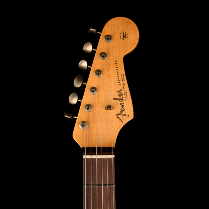 Fender Custom Shop 1963 Stratocaster Mahogany Relic Crimson Red Transparent