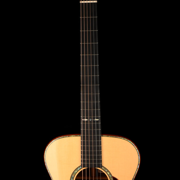 Pre Owned 2007 Don Musser OM Natural Acoustic Guitar With Case