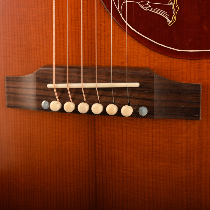Gibson 1960 Hummingbird Fixed Bridge - Heritage Cherry Sunburst Acoustic Guitar With Case