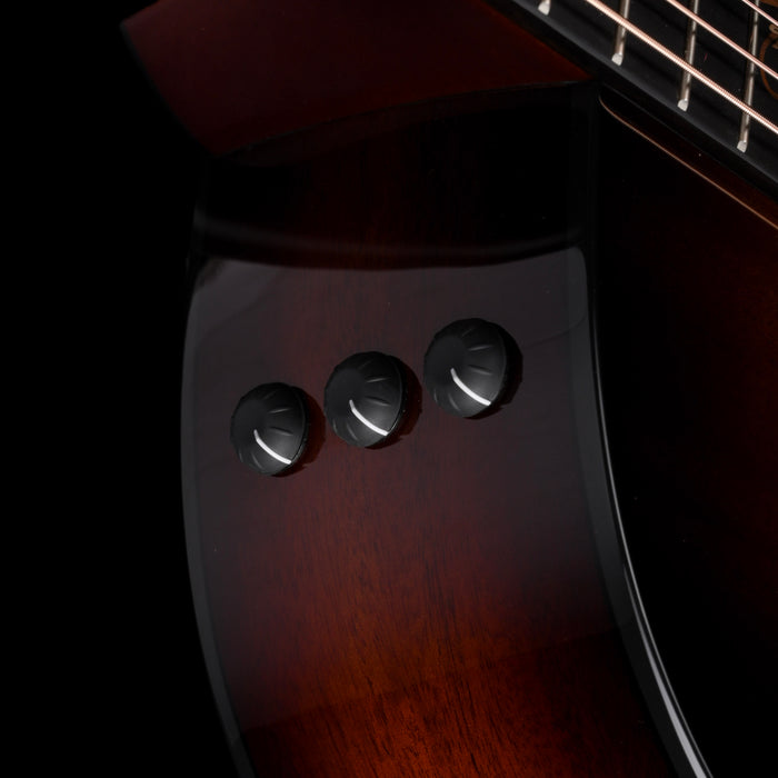 Taylor Custom Grand Auditorium C24ce Ribbon Mahogany Shaded Edgeburst - Catch # 50