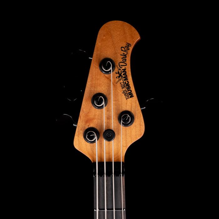 Ernie Ball Music Man DarkRay Bass Obsidian Black With Mono Case