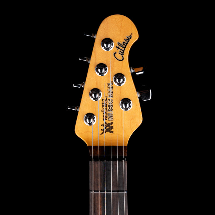 Pre Owned Ernie Ball Music Man Cutlass SSS Natural Electric Guitar