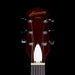 Harmony Juno guitar headstock on a black background