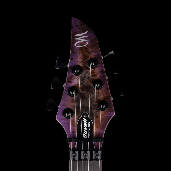 Mayones Duvell Elite Pro 6 3A Eye Poplar Top Supernova Purple Satine with Case