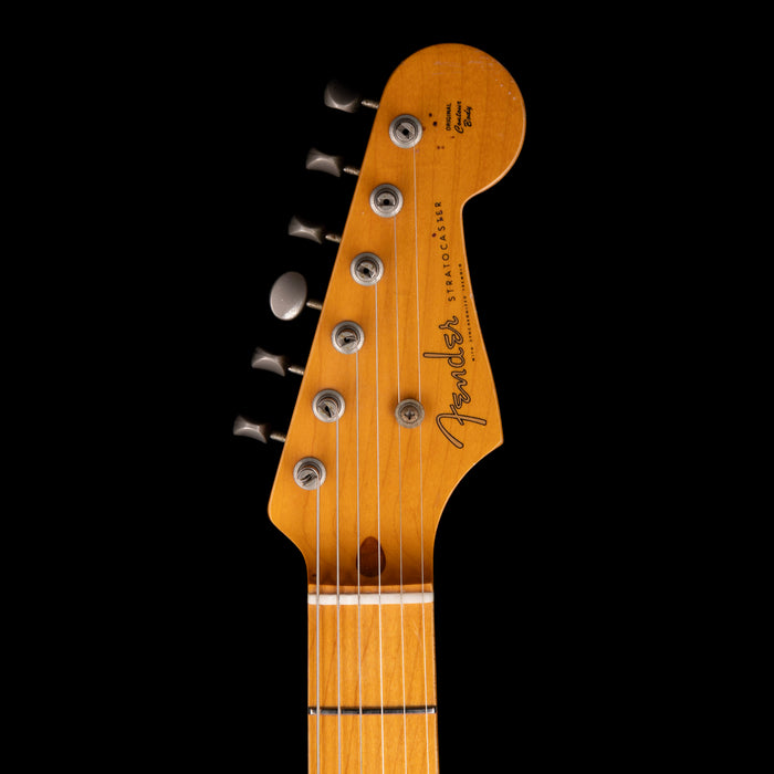 Pre Owned '90s Fender Made in Japan 1957 Reissue Stratocaster Hardtail Black With Gig Bag