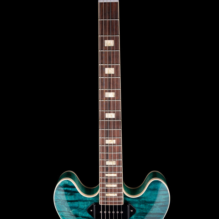 Pre Owned 2024 Gibson Custom Shop Mod Collection 1964 ES-335 Laguna Azul with OHSC