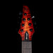 Mayones Duvell Elite 7 (26.5" Scale) Curly Poplar Top Lava Burst with Soft Case