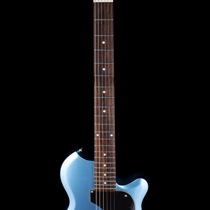 Pre Owned Supro Model 2010BM Jamesport Single Pickup Island Series Ocean Blue Metallic With Bigsby With OHSC