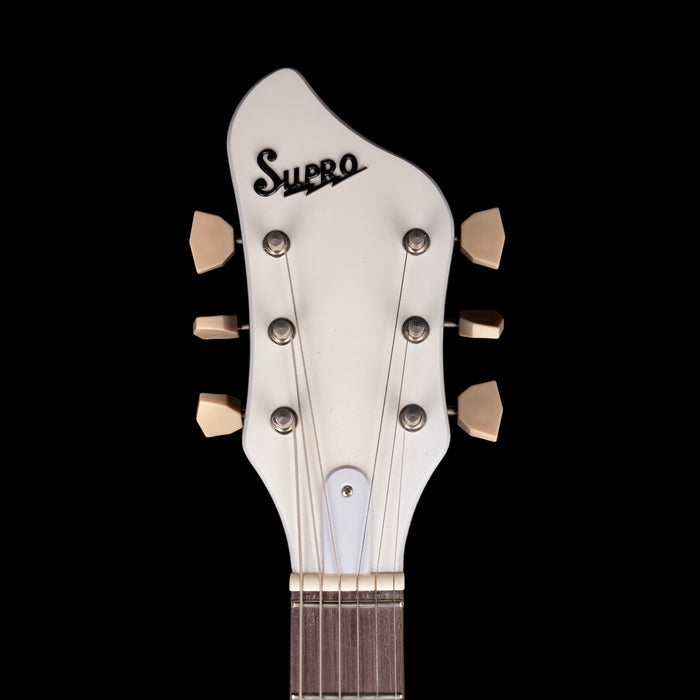 Pre Owned Supro American Series Belmont Vibrato Poppy Red With OHSC