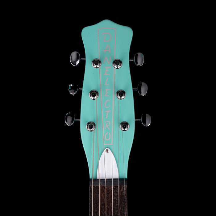 Pre Owned Danelectro 59XT Seafoam Green with Trem With Gig Bag