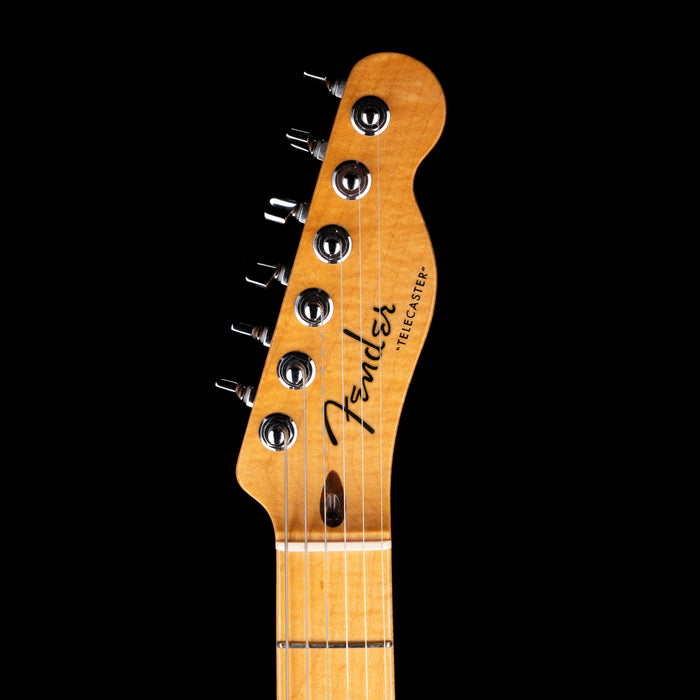 Pre Owned 2009 Fender Custom Shop Custom Deluxe Telecaster HLE Gold With OHSC