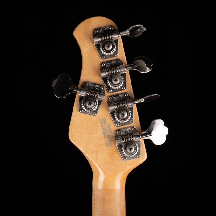 Pre-Owned 2000 Ernie Ball Music Man Sting Ray 5 H - Black Sparkle With OHSC