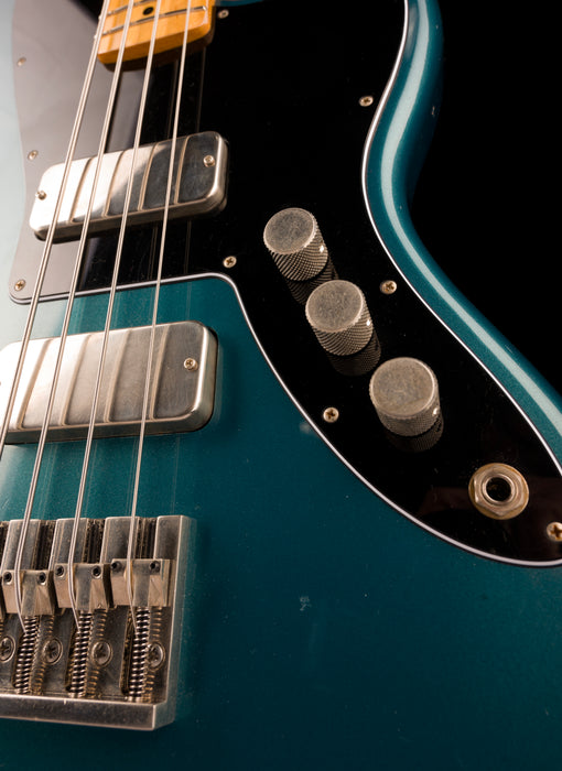 Fano Oltre JM4 Bass Light Distress Ocean Turquoise with Gig Bag