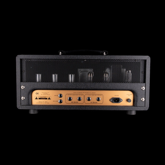 Pre-Owned Suhr Badger 18-watt Guitar Amp Head & Cabinet - Black With Gold Grille