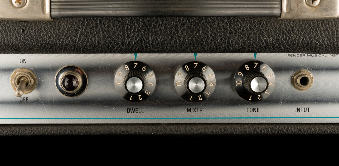 Vintage 1974 Fender Tube Reverb Unit Black