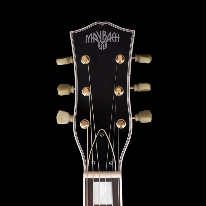 Pre-Owned 2023 Maybach Lester Black Velvet '57 Custom Aged 60s Slim Taper Neck With OHSC