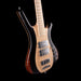 Pre-Owned 2016 Warwick Custom Shop Masterbuilt Corvette $$ Bass Flamed Maple & Bubinga With Gig Bag