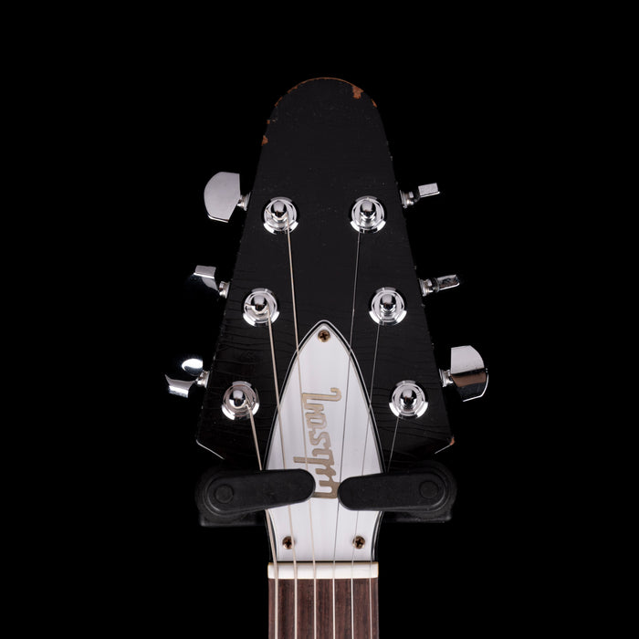 Pre-Owned Gibson Custom Shop Kirk Hammett Metallica Museum 1979 Flying V Black With OHSC