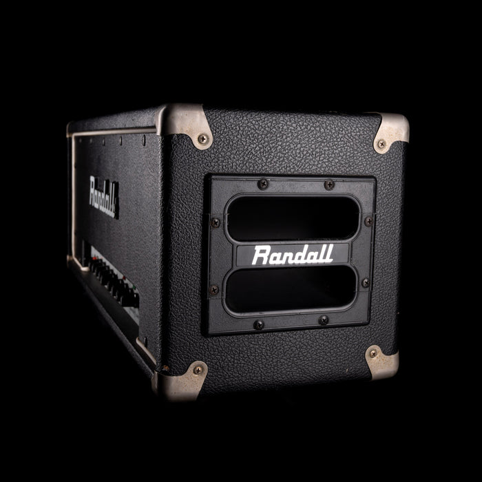 Vintage 1987 Randall RG100 ES Guitar Amp Head Black with Footswitch