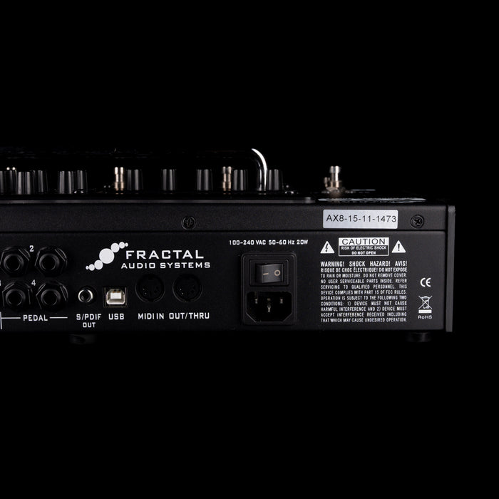 Pre-Owned Fractal Audio AX8 Amp Modeler Multi-FX Processor with Moog EP-3 Expression Pedal