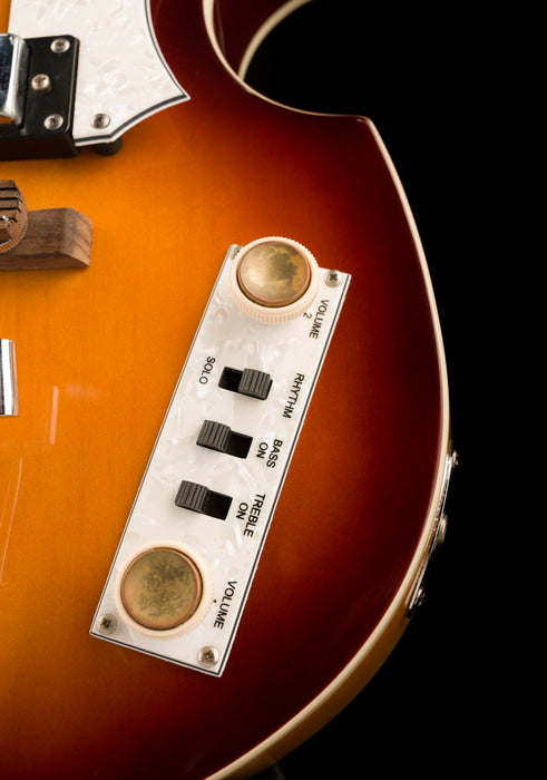 Pre Owned Hofner Violin B-Bass HI-Series Sunburst With Case