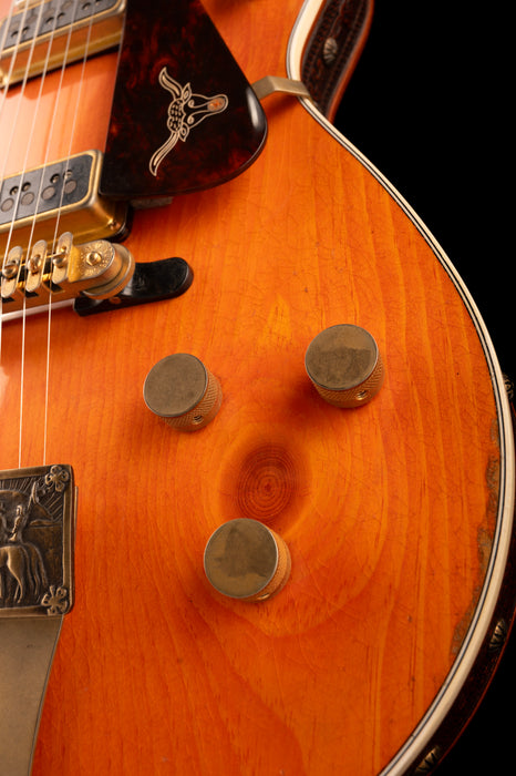 Gretsch Custom Shop Masterbuilt G6130CS 1954 Roundup Relic Knotty Pine Walnut Stain