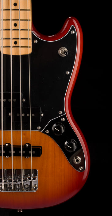 Pre Owned Fender Player Mustang PJ Bass Sienna Sunburst With Gig Bag