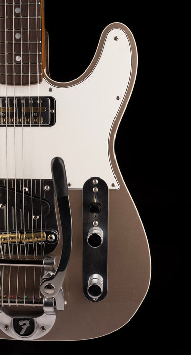 Fender Custom Shop Masterbuilt Paul Waller Baritone Telecaster Custom Deluxe Closet Classic Shoreline Gold