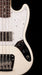 Used Fender Pawn Shop Mustang Bass Olympic White