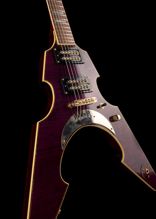 Turser Warlock Flying V Red With Gig Bag