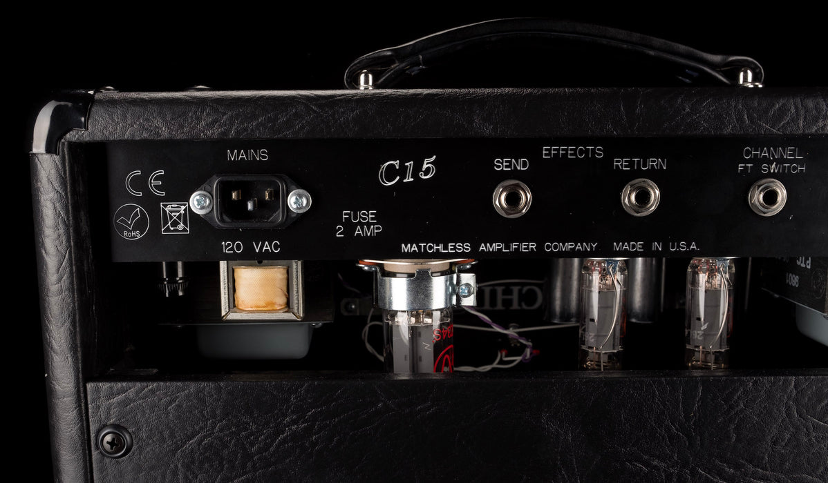 Matchless HC-15 Guitar Amp Head Black