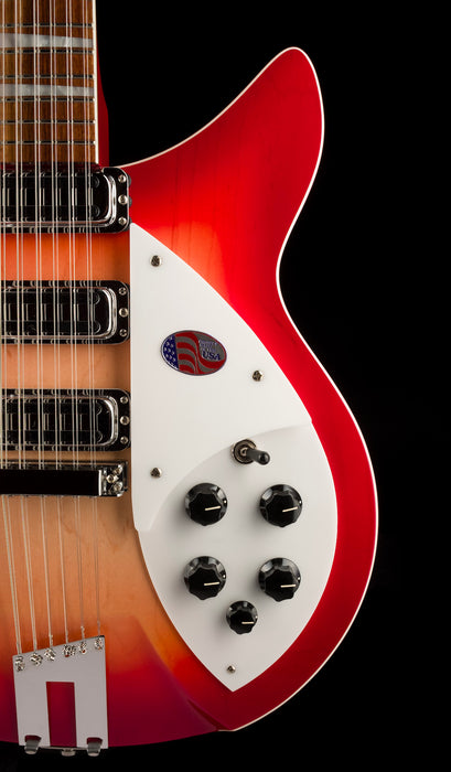 Rickenbacker 1993Plus 12 String Fireglo Semi Hollow Electric Guitar With Case