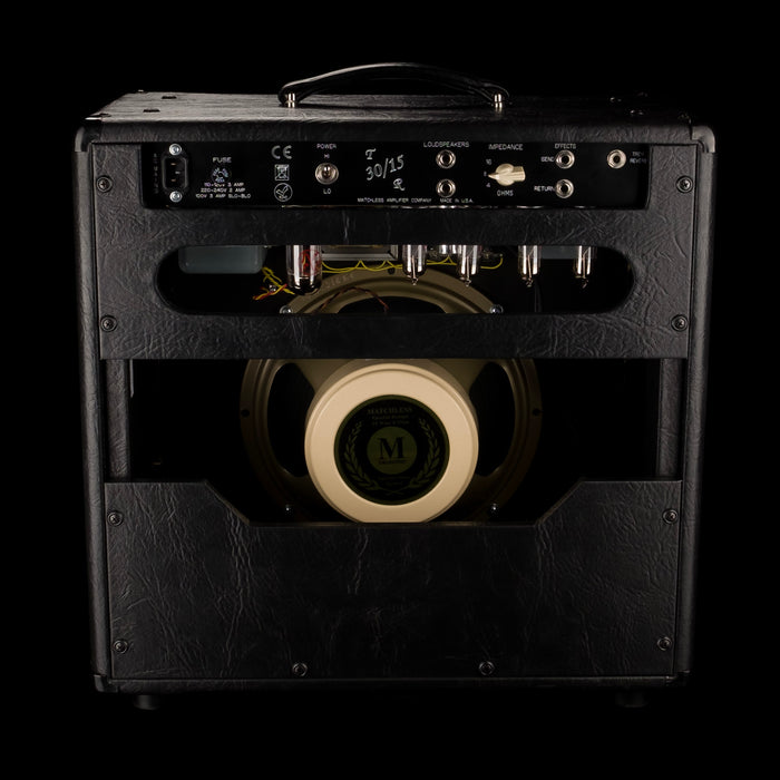 Matchless 30/15 With Reverb & Tremolo 1x12" Black Guitar Amp Combo