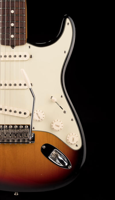 Pre Owned 2007 Fender '62 Hot Rod Reissue Stratocaster Sunburst With Arcane 61 Experience Pickups With OHSC