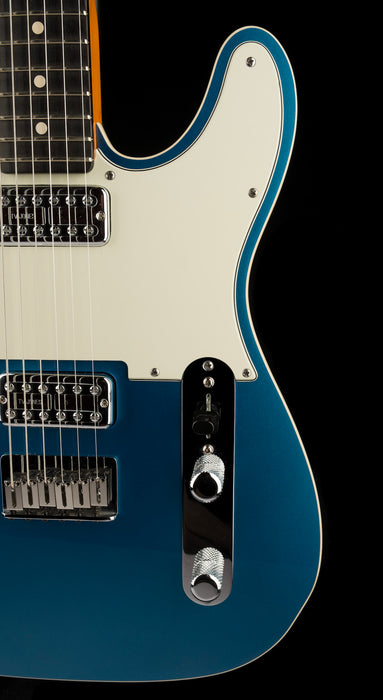 Pre Owned 2013 Fender Custom Shop Double TV Jones Two Tone Telecaster NOS Lake Placid Blue With OHSC
