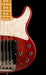 Pre Owned 1990s Ibanez Custom ATK Maple Neck Red Bass With Gig Bag