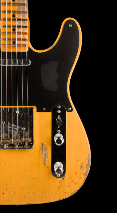 Fender Custom Shop 1952 Telecaster Heavy Relic Butterscotch Blonde