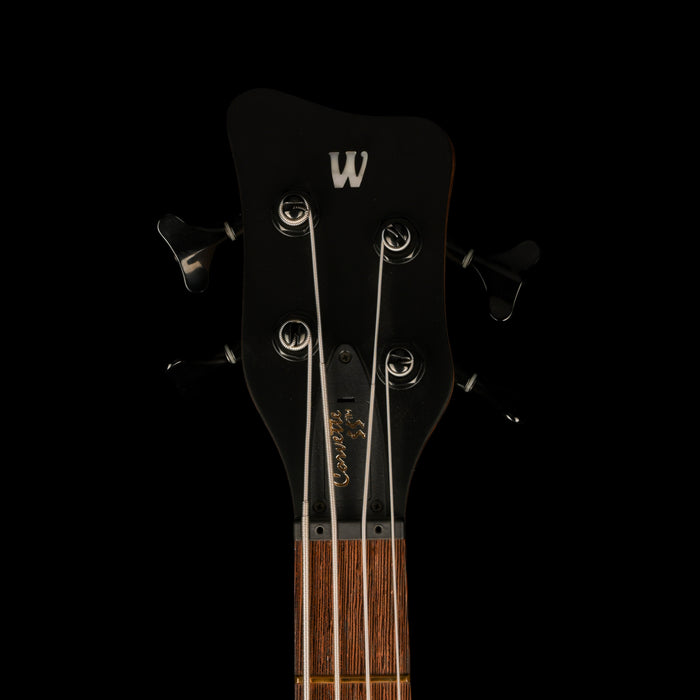 Pre Owned Warwick Corvette 4-String Bass Black With Gig Bag