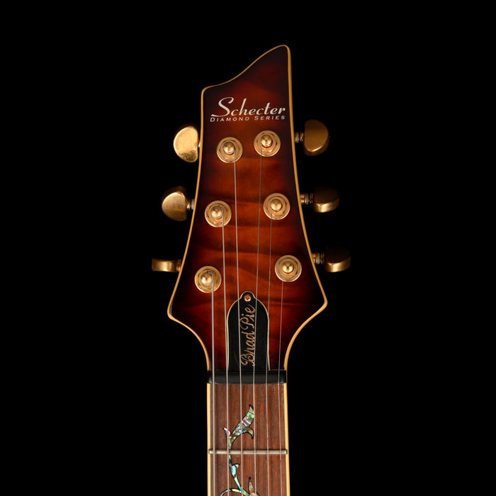 Used Schecter C-1 Classic Antique Amber Electric Guitar With Gig Bag