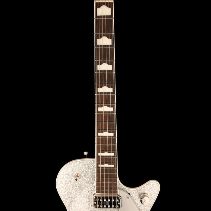 Pre Owned 2023 Gretsch G6229T-'89 Vintage Select Silver Sparkle Electric Guitar With OHSC