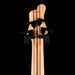 Mayones Cali4 Bass (17.5" Scale) Quilted 5A Mahogany Top Swamp Ash Back Ebony Board With Case