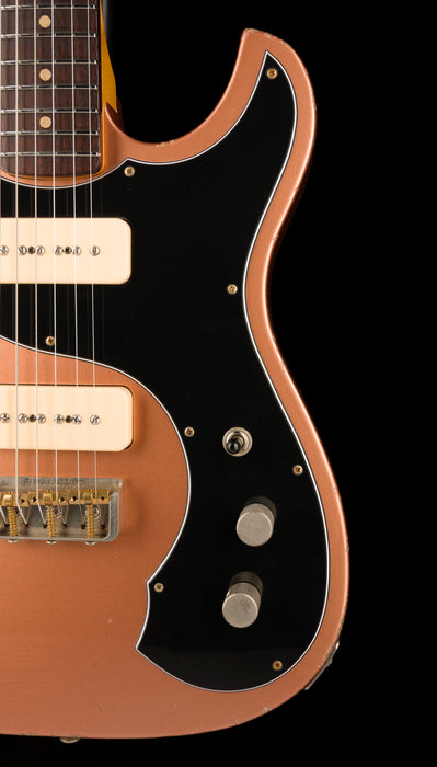 Fano Oltre TC6 P-90 Medium Distress Copper with Gig Bag