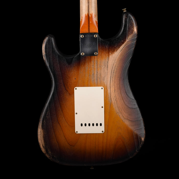 Fender Custom Shop Masterbuilt Paul Waller 1957 Stratocaster Heavy Weathered 2-Tone Sunburst With Case
