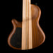 Mayones Cali4 17.5" Scale Bass Swamp Ash TEW Body 3A Eye Poplar Top Custom Color Goblinburst