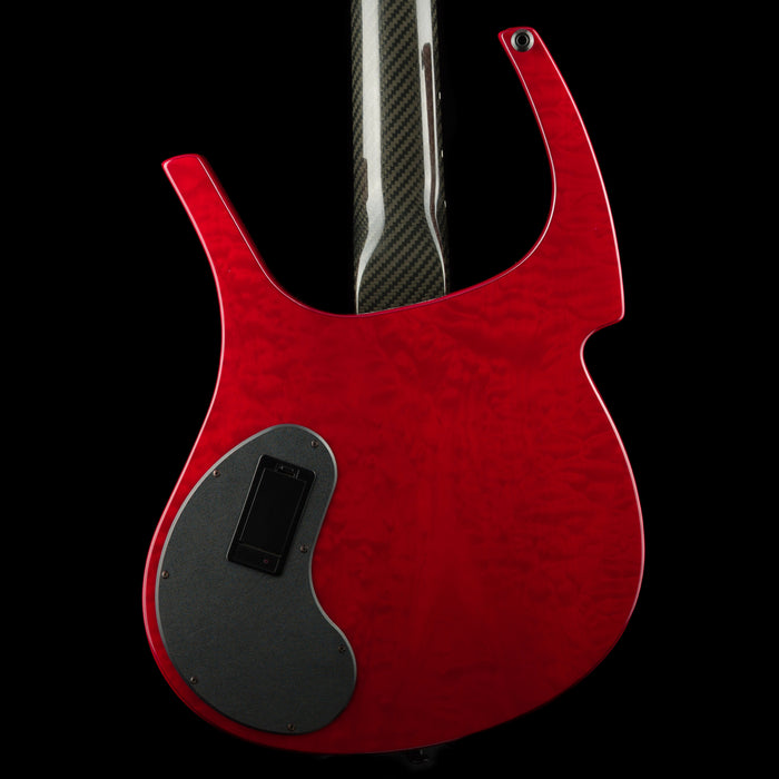 Pre Owned 2005 Parker Fly Bass 5-String Transparent Red With Gig Bag