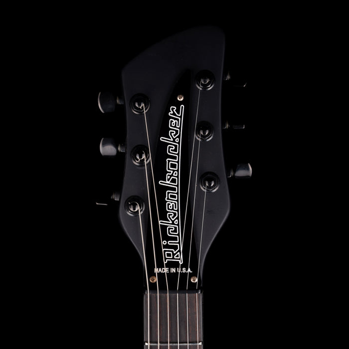 Pre Owned 2016 Rickenbacker 360 Noir Limited Edition Matte Black - 1 of 25 With OHSC