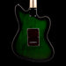 Pre Owned Revelation RJT-60M TL/LH Green Burst Left Handed Thinline Offset Electric Guitar